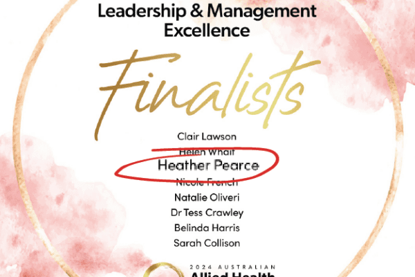 Leadership Award - Heather Pearce